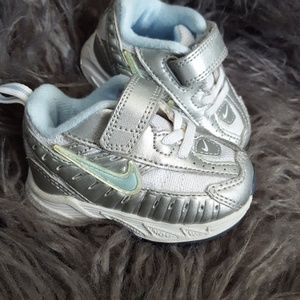 Nike Silver & Baby Blue